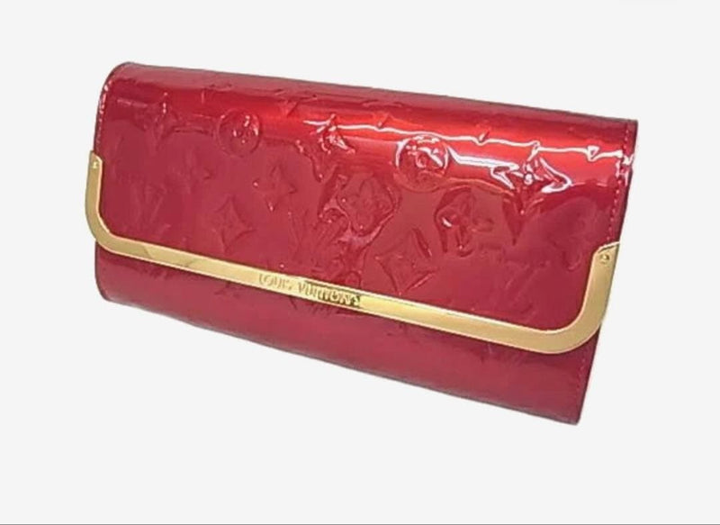 Louis Vuitton Rossmore M Mm M91550 Handbag Vernis Pomme Damour Red Leather