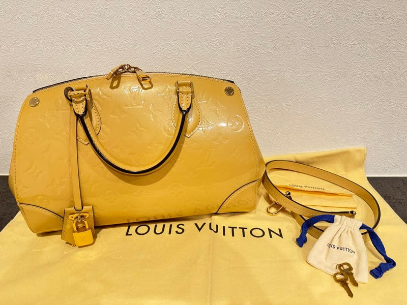 Louis Vuitton Monogram Vernis Handbag 2-Way Shoulder Strap