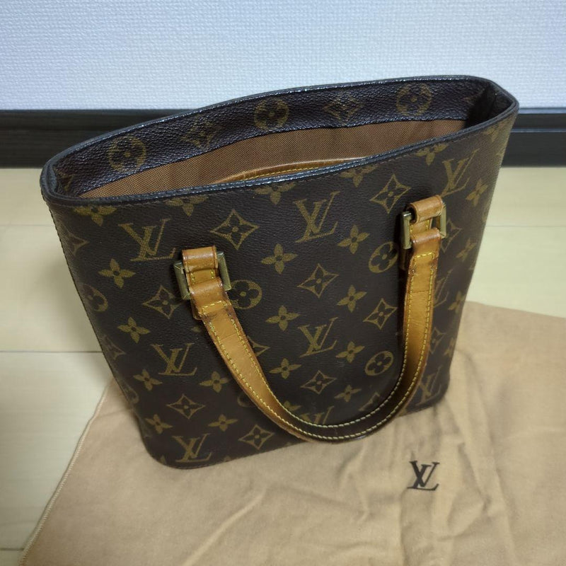 Louis Vuitton Monogram Vavin Pm Handbag Tote Shoulder Bag Leather Brown