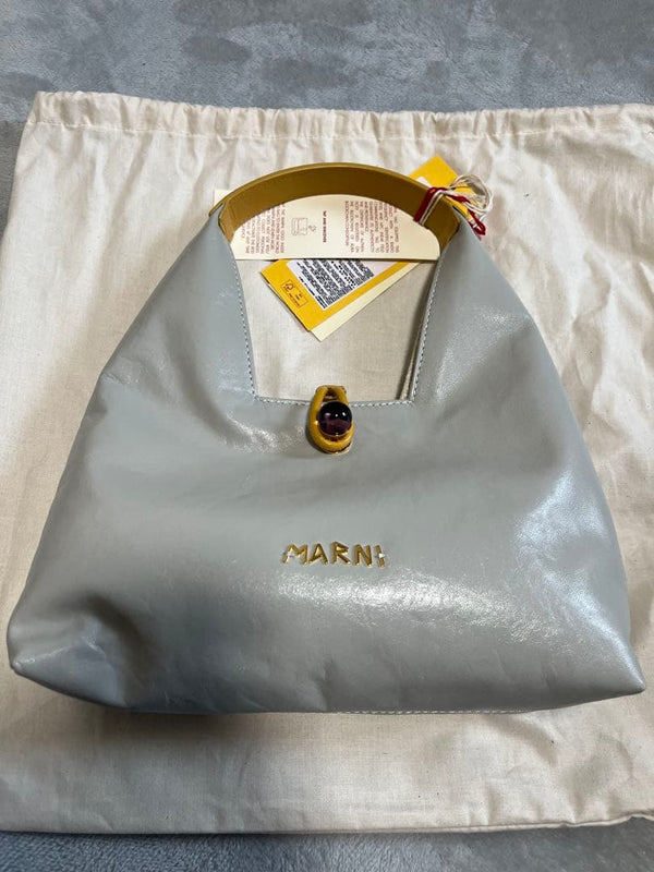 Marni Trapeze Handbag Shoulder Crossbody Bag Leather