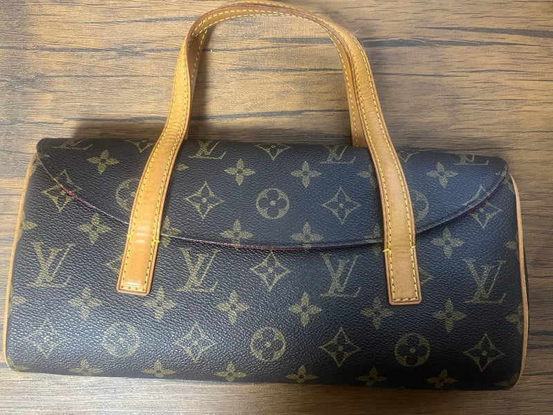 Louis Vuitton Sonatine M51902 Handbag Leather Brown