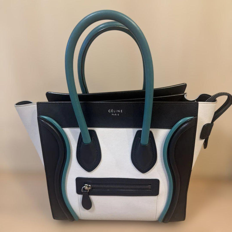 Céline Luggage Micro Handbag Tote Bag