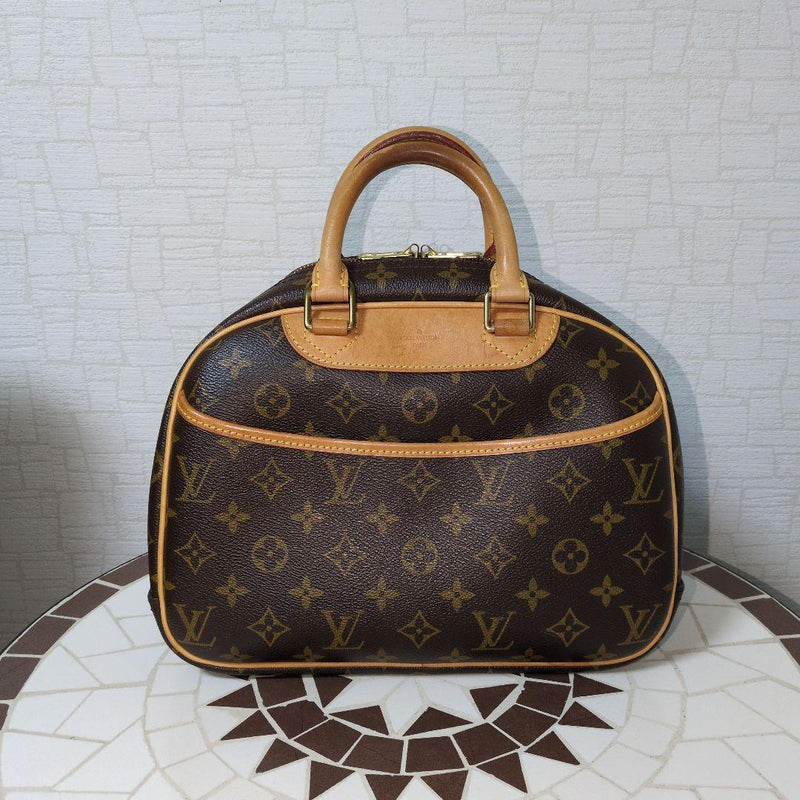 Louis Vuitton Monogram Trouville M42228 Handbag Leather