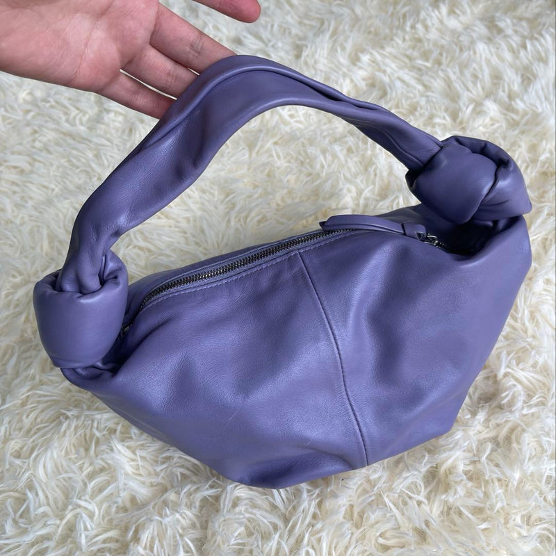Bottega Veneta Double Knot Mini Bag Handbag Purple