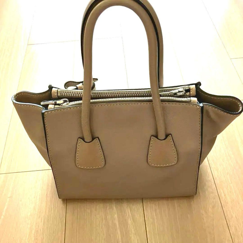 Prada B2625M 2 Way Shoulder Handbag Crossbody Leather Tote Bag
