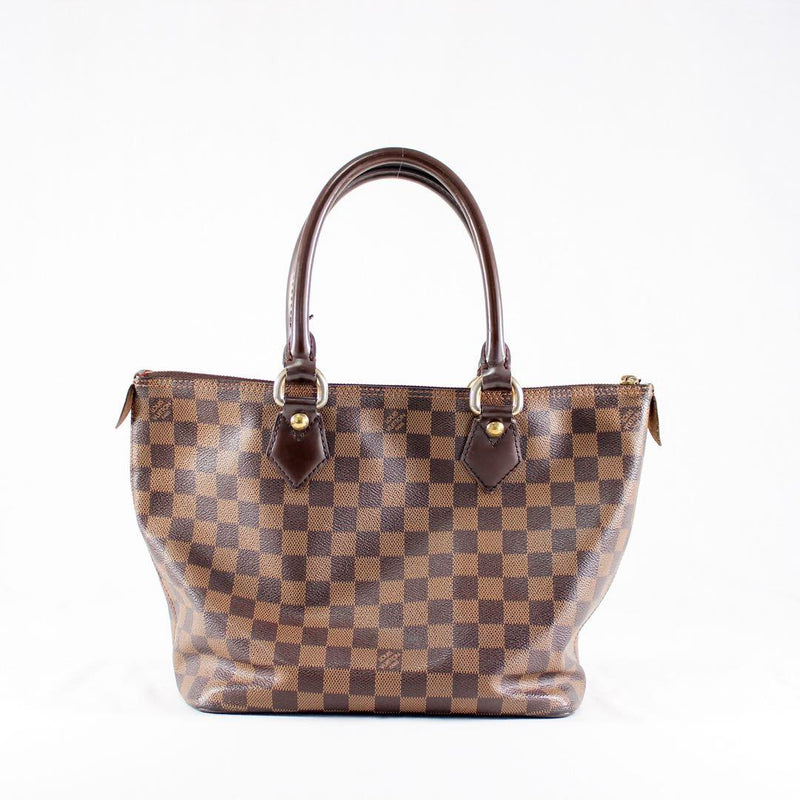 Louis Vuitton Saleya Pm N51183 Handbag Tote Bag Damier Brown