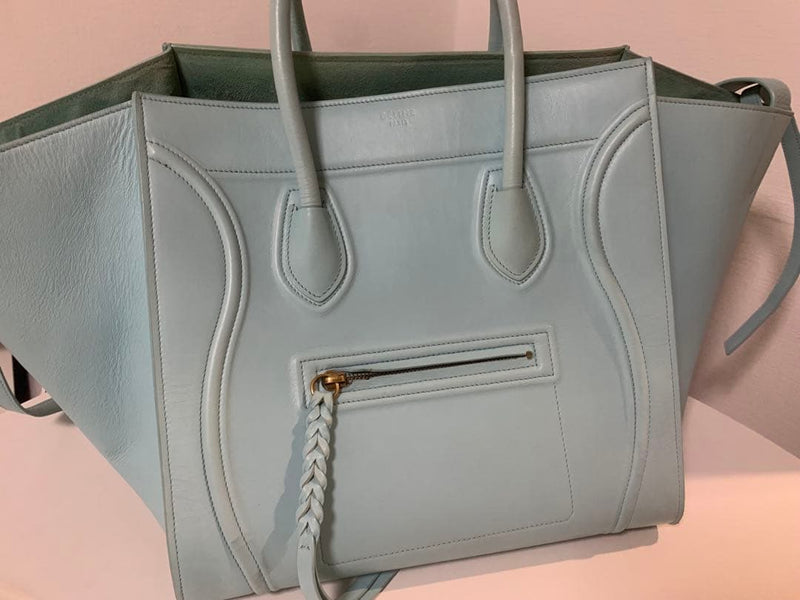 Celine Luggage Phantom Tote Bag Handbag Leather
