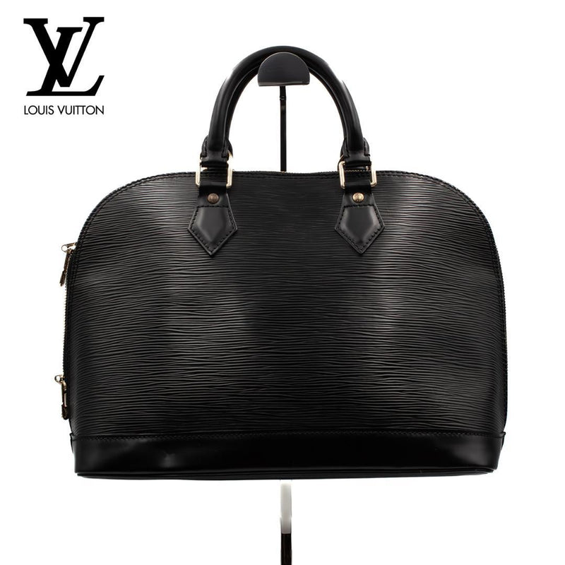 Louis Vuitton Alma Pm M52142 Handbag Epi Leather Noir Black