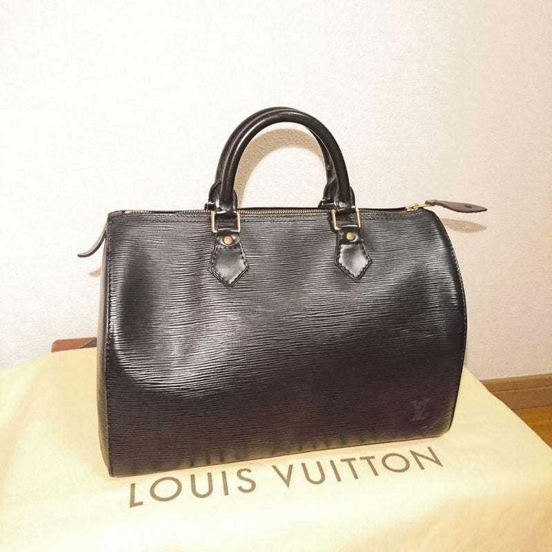 Louis Vuitton Epi Mini Boston VI0994 Handbag Leather Womens