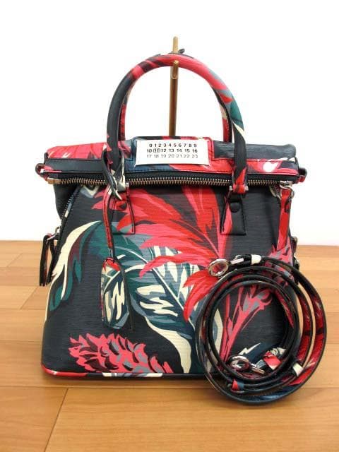 Maison Margiela 5AC Mini S35WG0226 2-way Shoulder Bag Tapestry Floral Multicolor