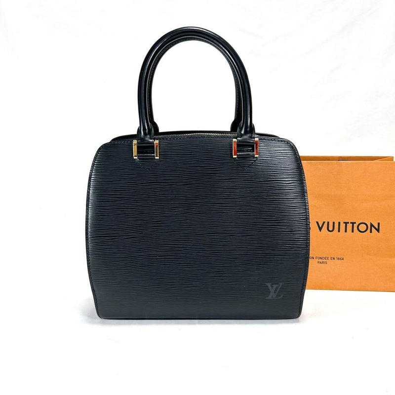Louis Vuitton Pont Neuf MI0958 Handbag Epi Leather Black