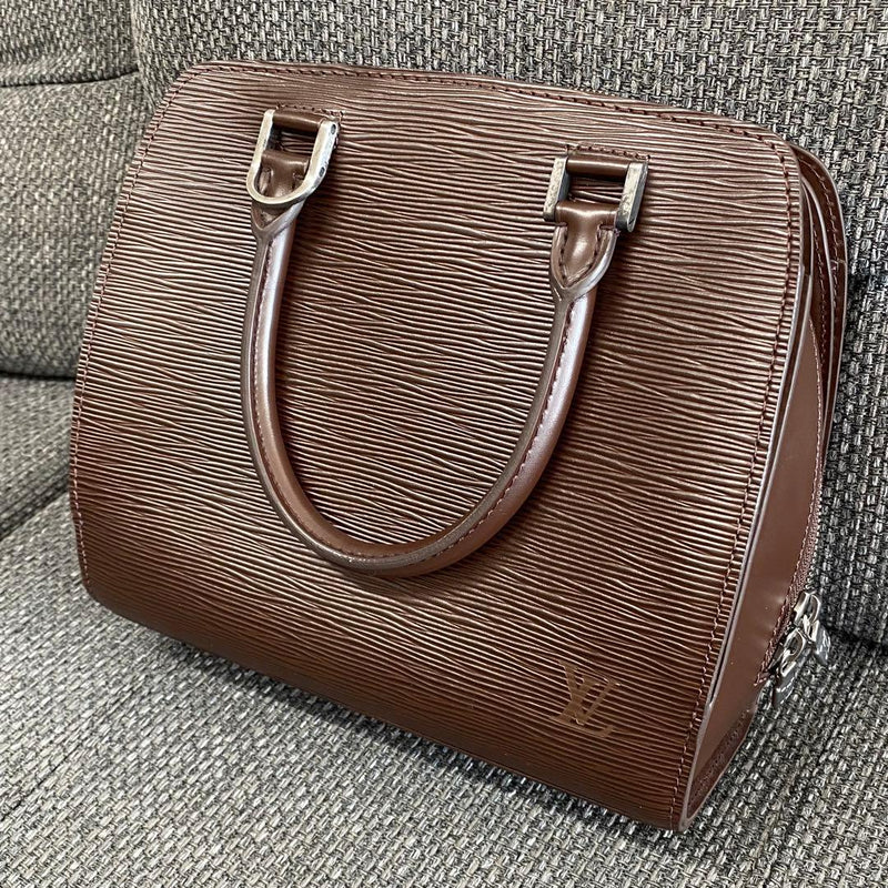 Louis Vuitton Pont Neuf M10071 Handbag Epi Leather Mocha