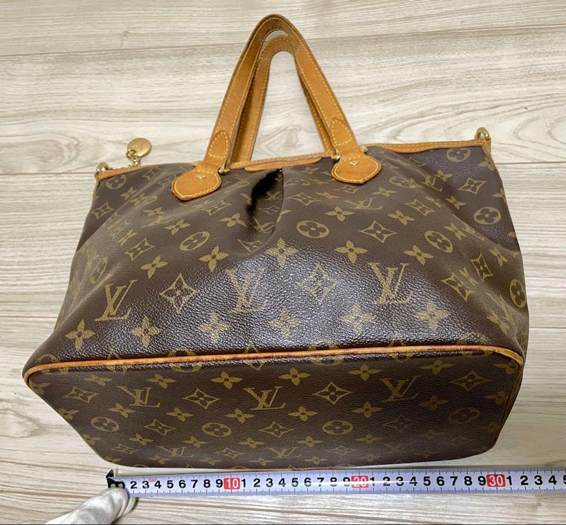 Louis Vuitton Palermo Pm M40145 Monogram Handbag Canvas