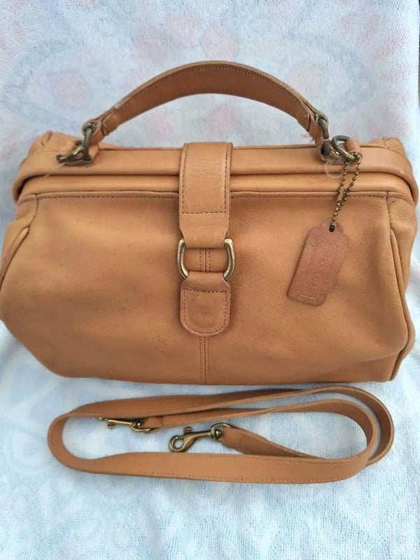 Coach Old Coach Doctor Bag 2-way Handbag Shoulder Bag Leather