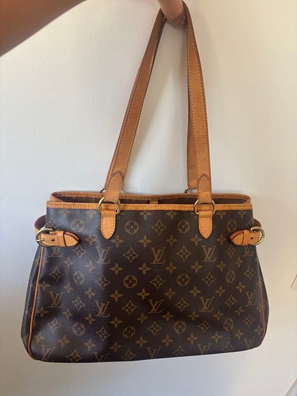 Louis Vuitton Monogram Batignolles Horizontal M51154 Tote Bag Canvas Brown