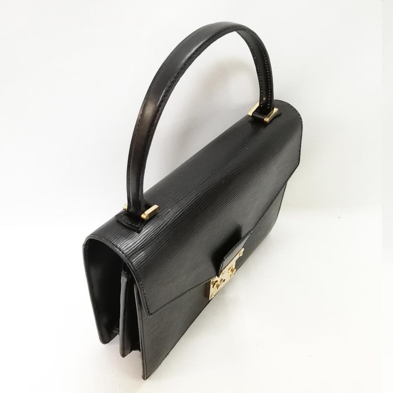 Louis Vuitton Epi Concorde Handbag Noir Leather Gold Hardware