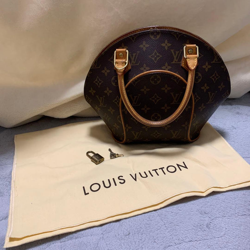 Louis Vuitton Ellipse Pm M10020 Monogram Handbag Leather