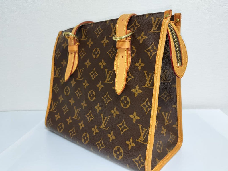 Louis Vuitton Popincourt O M40007 Shoulder Bag Monogram Canvas Brown