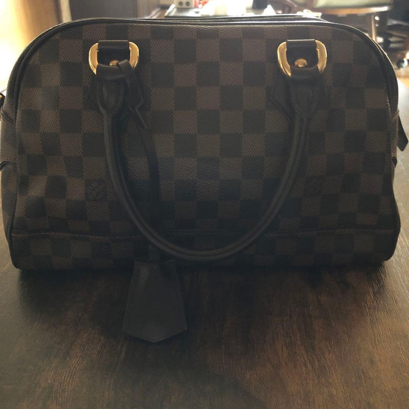 Louis Vuitton Duomo Shoulder Bag Handbag Leather