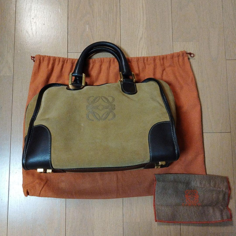 Loewe Amazona Handbag Leather Tote Bag