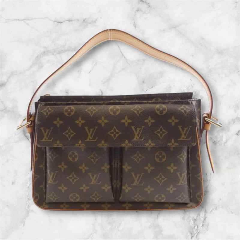 Louis Vuitton Monogram Viva Cité Gm M51163 Shoulder Bag Monogram Canvas