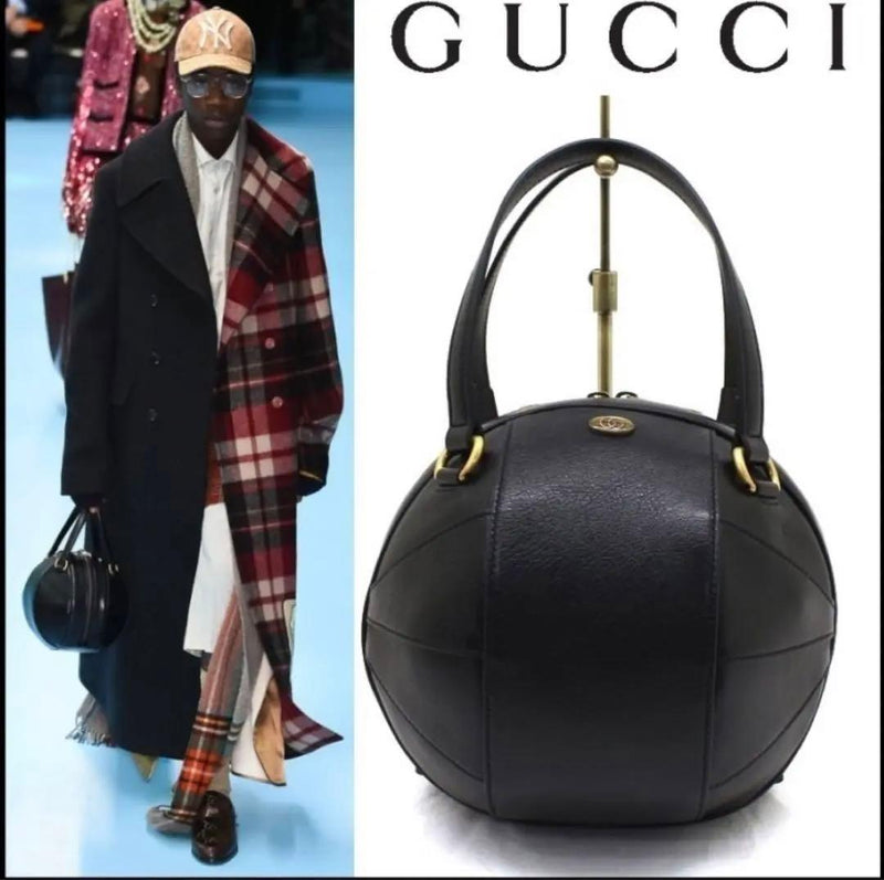 Gucci Basketball Shape Handbag