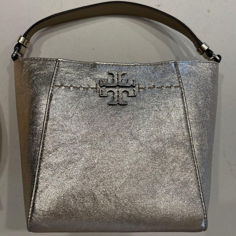 Tory Burch Handbag Shoulder Bag Leather Gold Hardware