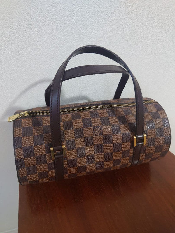Louis Vuitton Damier Papillon Handbag Leather Purse Shoulder