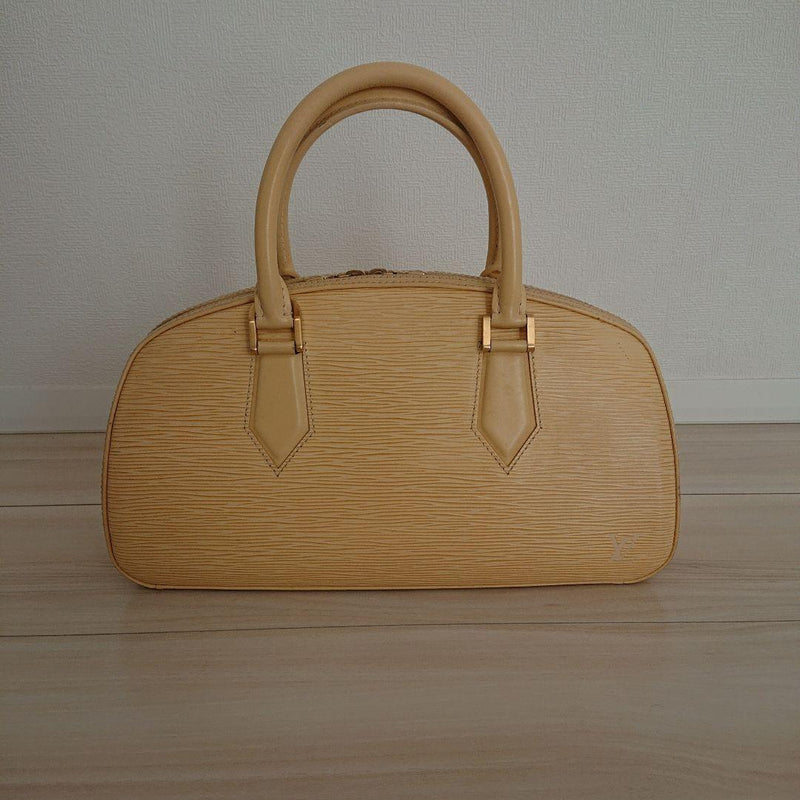 Louis Vuitton Epi Jasmin Handbag Leather Cream Vanilla Gold Hardware