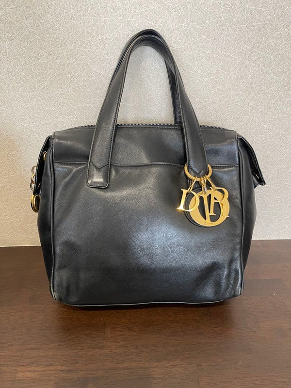 Dior Black Leather Handbag