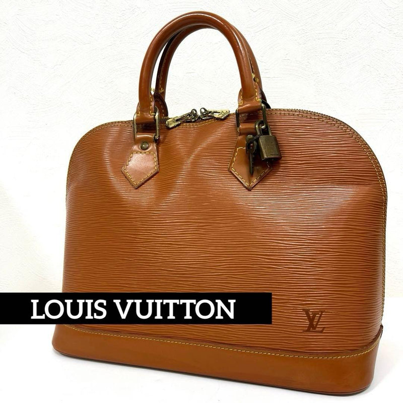 Louis Vuitton Alma M52148 Handbag Epi Leather Jipangu Gold