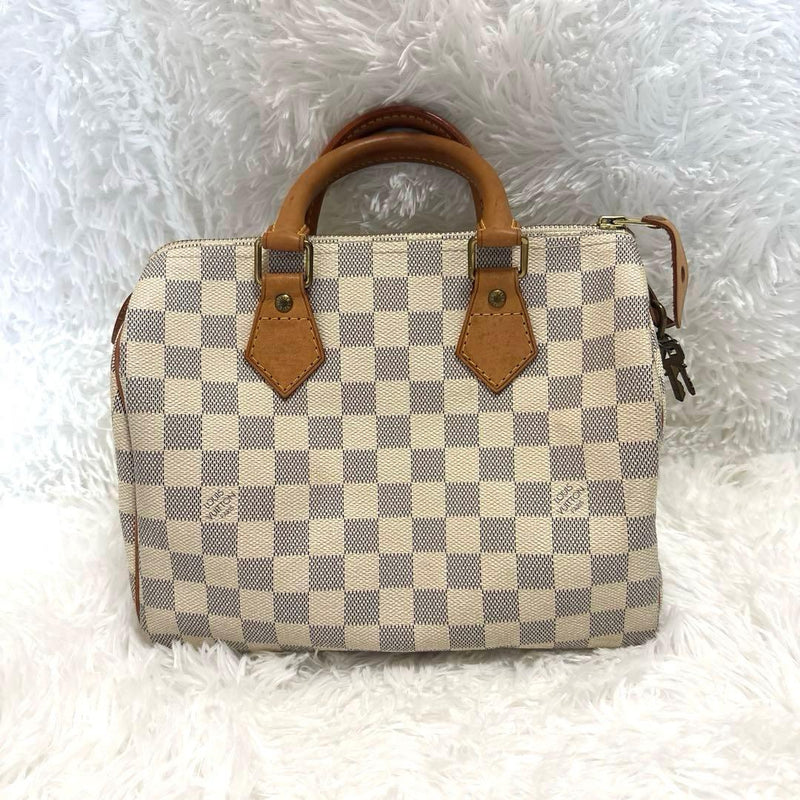 Damier Azur Speedy Handbag Canvas