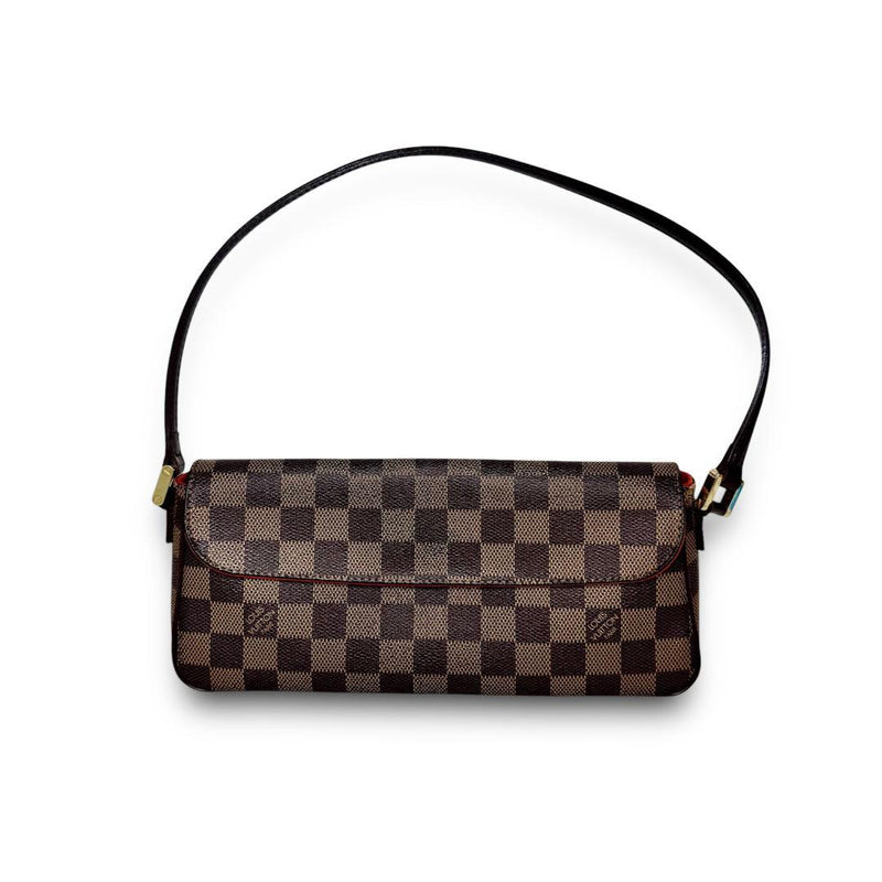 Recoleta N51299 Damier Ebene Shoulder Bag Pouch Handbag