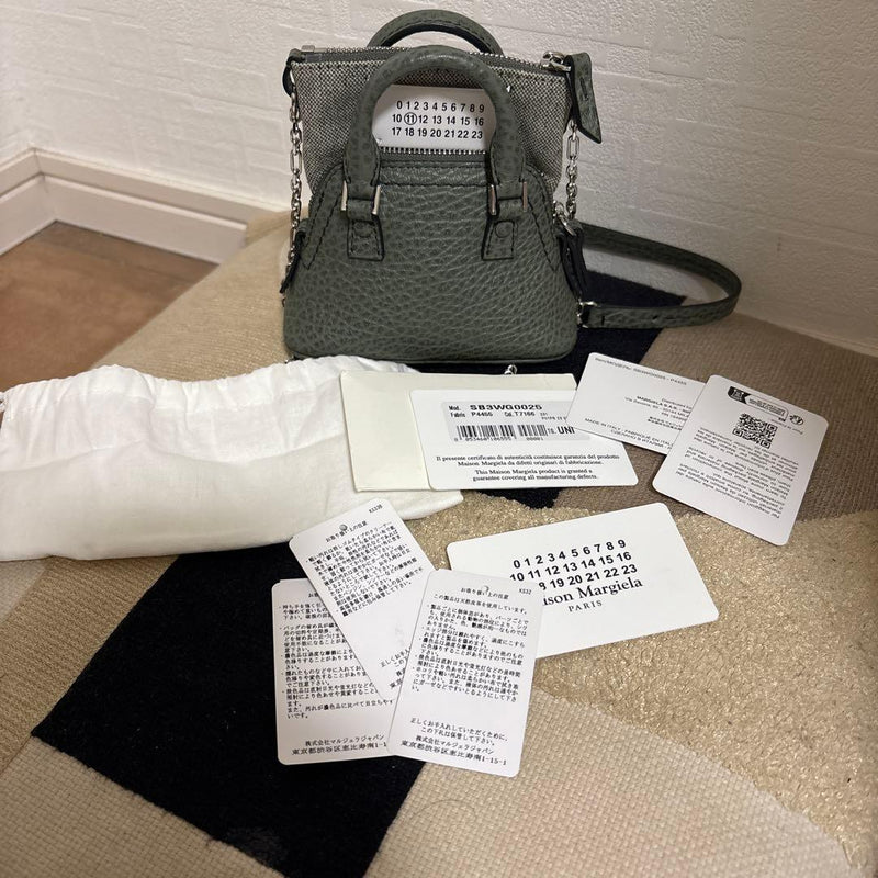 Maison Margiela 5AC Classic Baby Hand Shoulder Bag Green