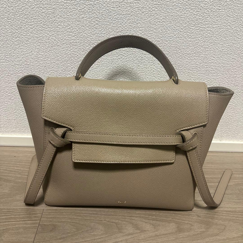 Celine Belt Bag Mini Handbag Shoulder Crossbody Bag Leather