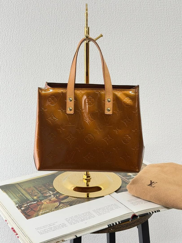 Monogram Cabas Ambre Pm Handbag Pvc Vinyl Gold