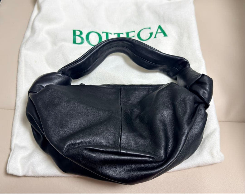 Bottega Veneta Handbag Shoulder Bag Black Leather