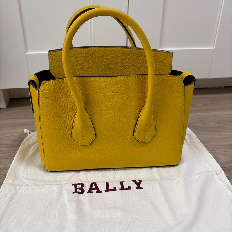 Bally Sommet Tote Bag Handbag Leather