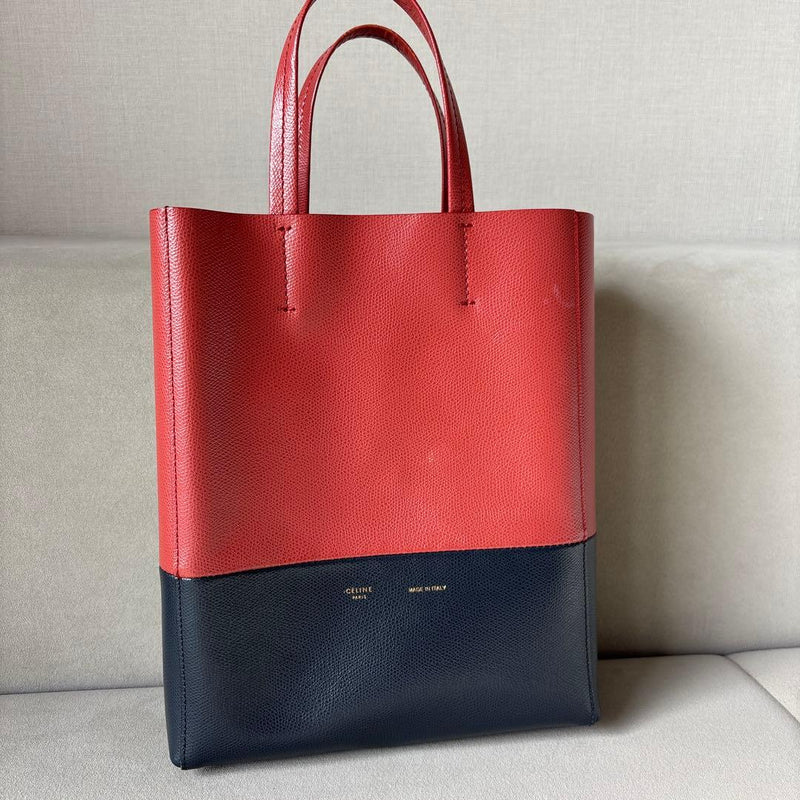 Celine Leather Tote Shoulder Handbag 2-way