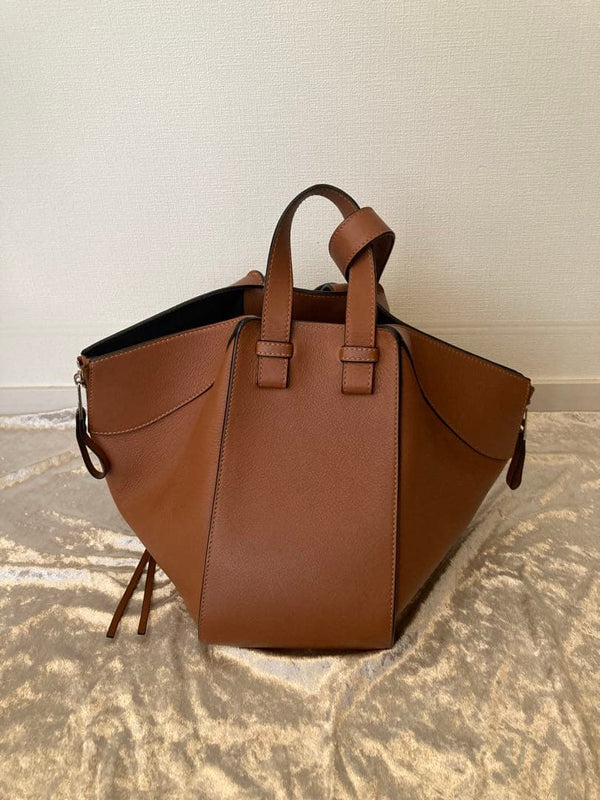 Loewe Hammock Shoulder Handbag Crossbody Bag Brown