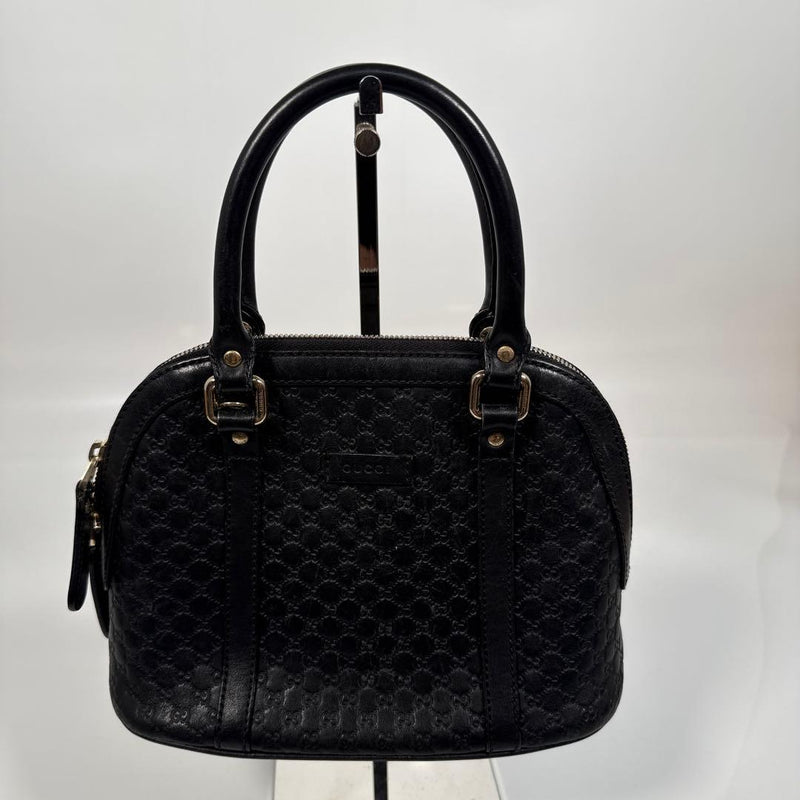 Alma Bb Handbag Shoulder Bag Black Leather
