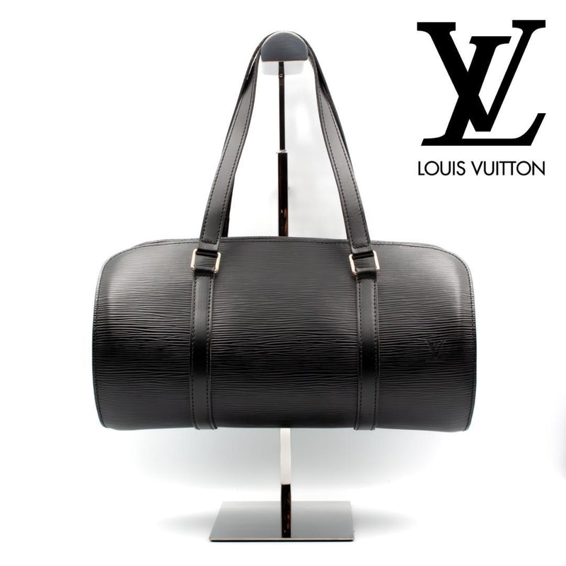 Soufflot M52222 Handbag Epi Leather Noir