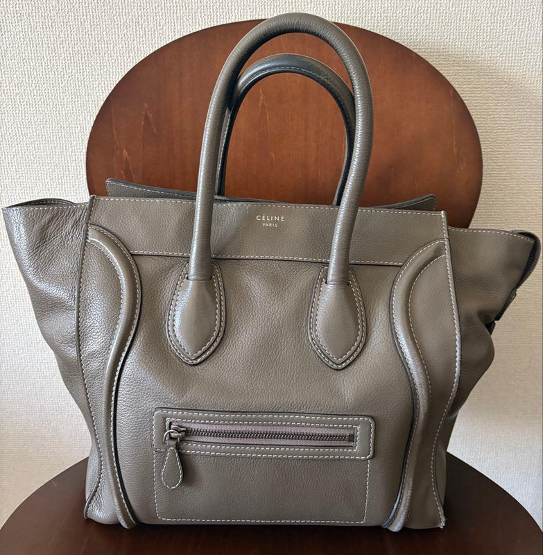 Luggage Mini Handbag Tote Bag Leather