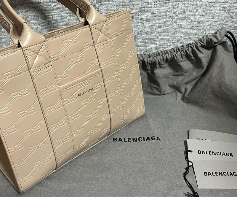 Bb Tote Bag Leather Handbag