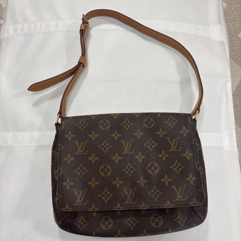 Monogram Musette Tango Shoulder Bag Canvas