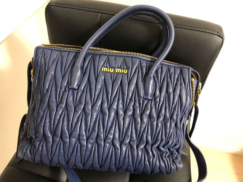 Miu Miu Handbag Shoulder Bag Crossbody Leather