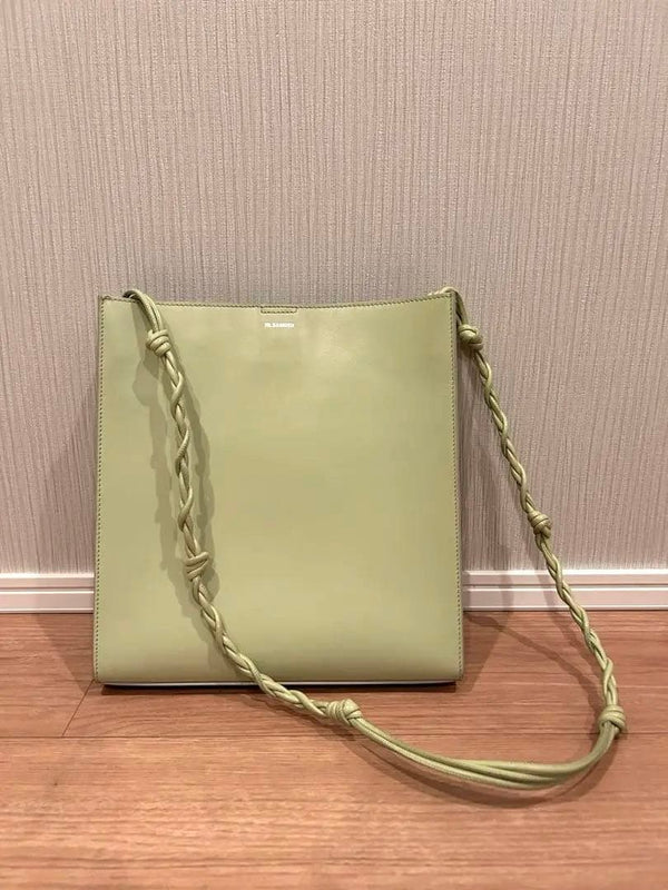 Crossbody Shoulder Bag Leather Mint Green Handbag