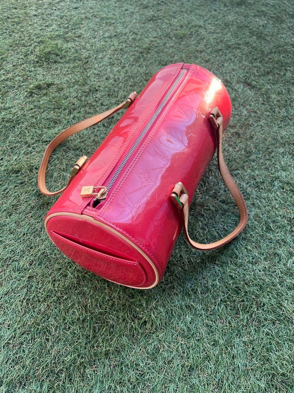 Vernis Bedford Handbag Framboise Pink Calfskin