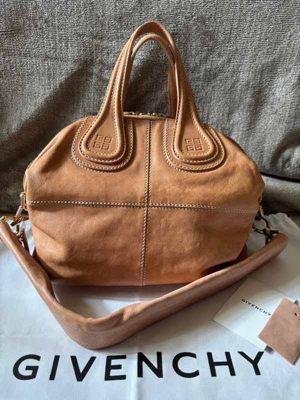 Givenchy Nightingale Handbag Shoulder Bag Soft Leather