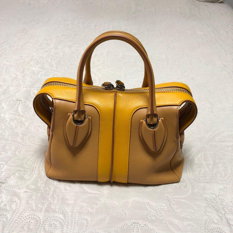 Tods D Styling Mini Handbag Shoulder Crossbody Bag Leather
